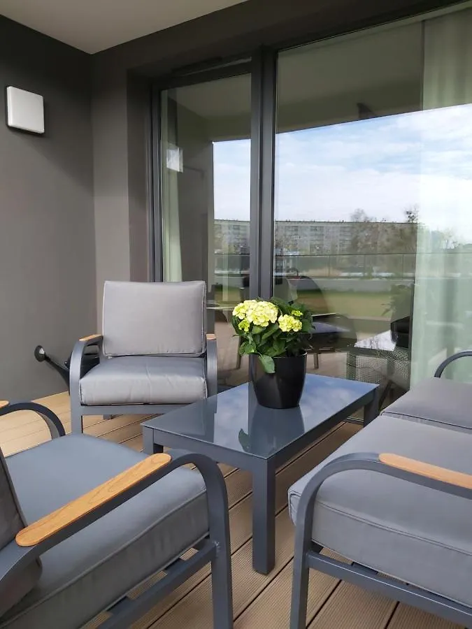 Apartament 150 Zaspa Vvita Z Prywatnym Ogrodem I Tarasem Gdansk Apartment