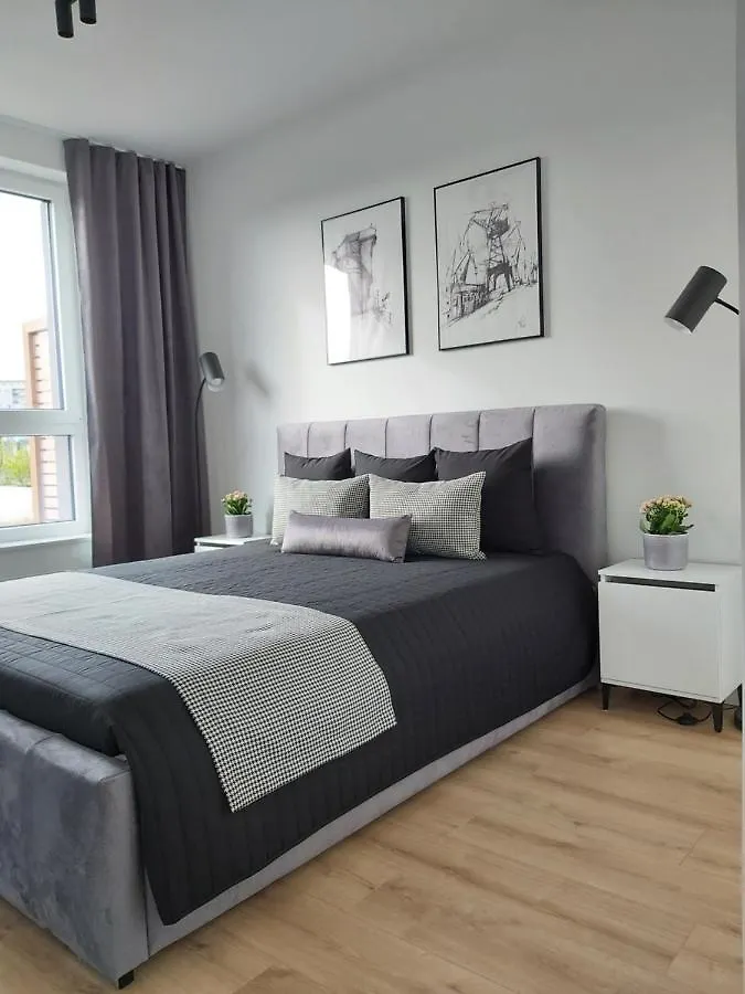 Apartament 150 Zaspa Vvita Z Prywatnym Ogrodem I Tarasem 0*, Gdansk Poland