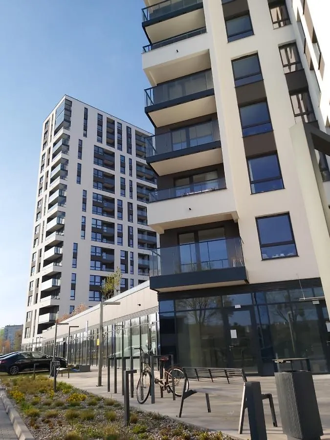 Apartament 150 Zaspa Vvita Z Prywatnym Ogrodem I Tarasem Gdansk