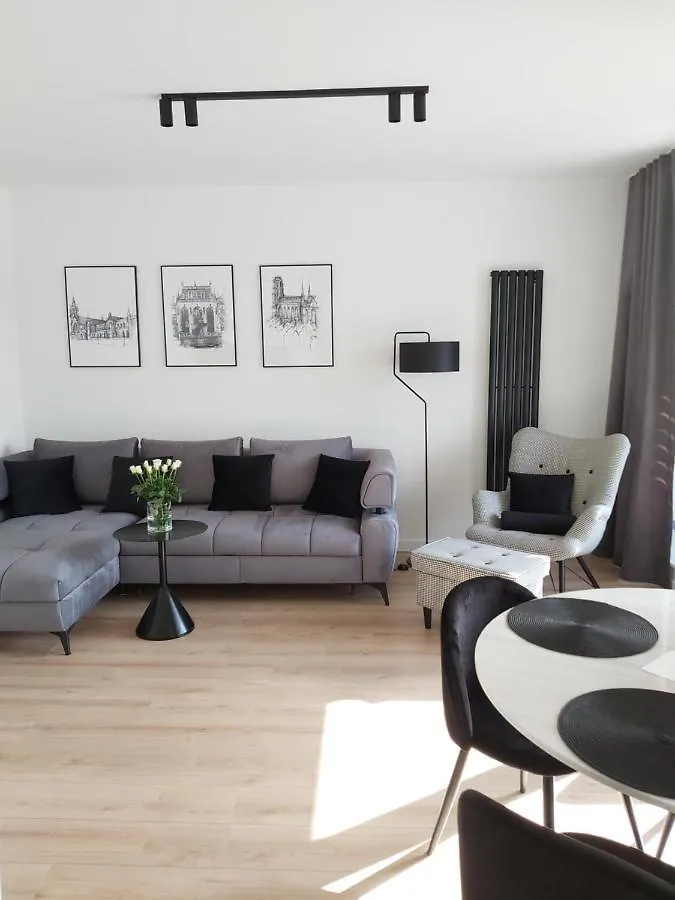Apartment Apartament 150 Zaspa Vvita Z Prywatnym Ogrodem I Tarasem